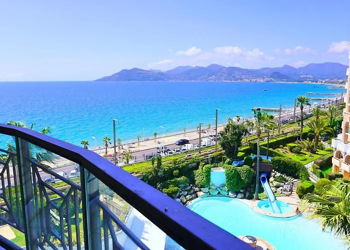 Appartement vue mer 4 personnes By Palmazur